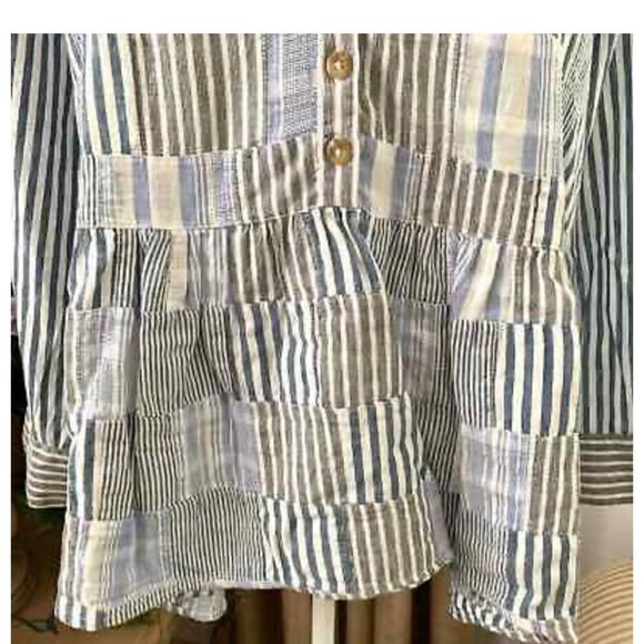 Maeve The Zoe Swing Patchwork Blouse in Patchwork - Picture 8 of 8